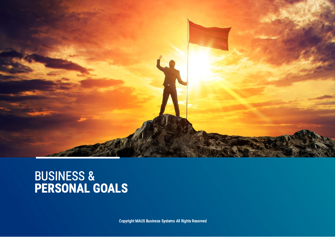 business and personal goals